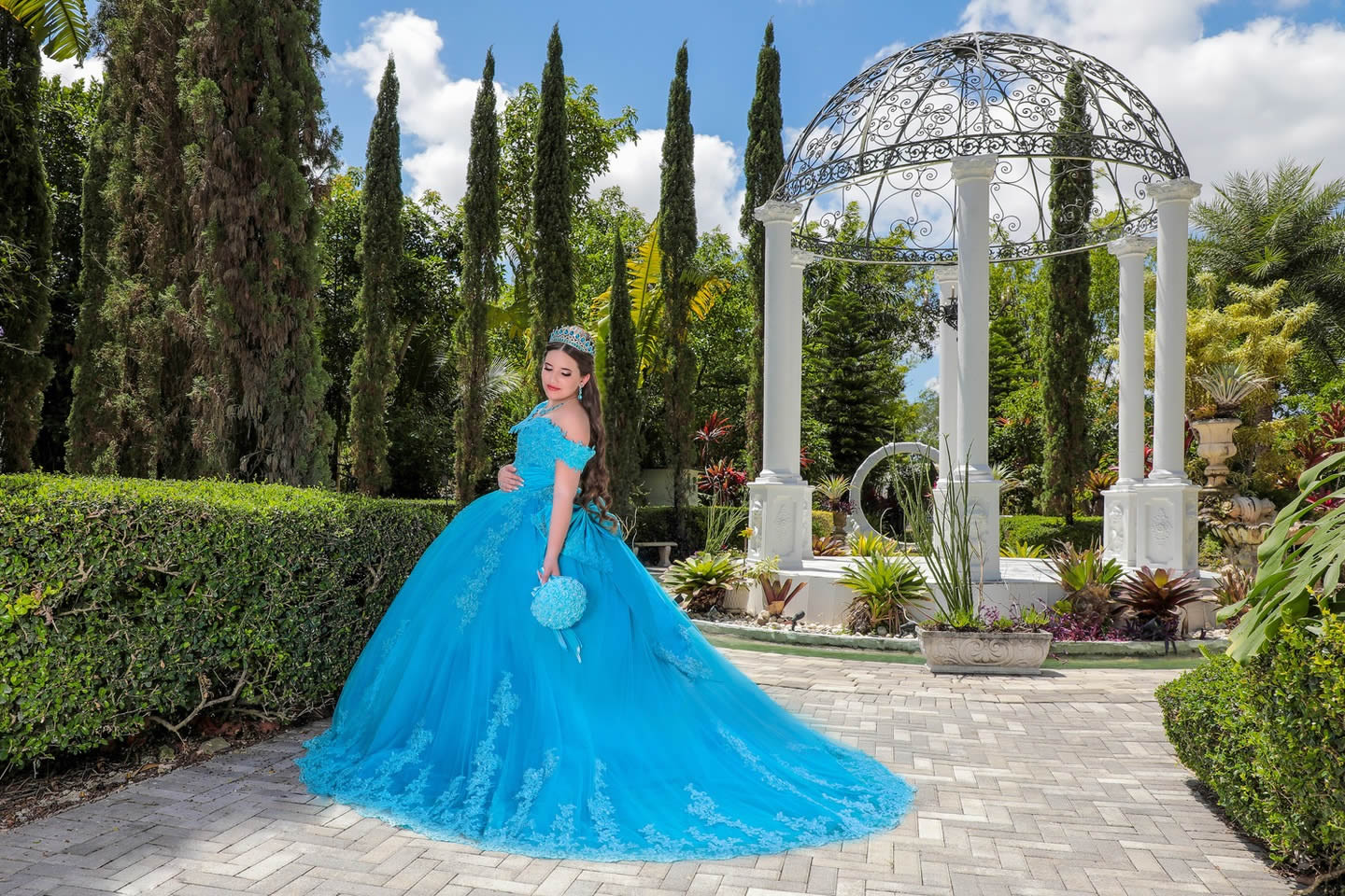 Fotos creativas para quinceañeras en Homestead, Miami